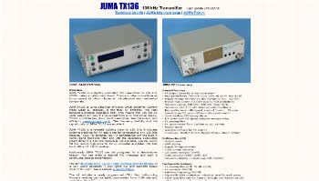 136 kHz Transmitter JUMA TX