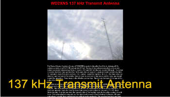137 kHz Transmit Antenna