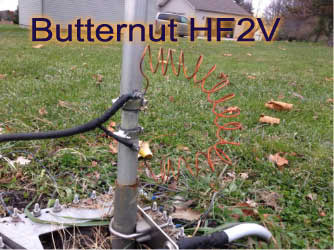 Butternut HF2V top hat mod