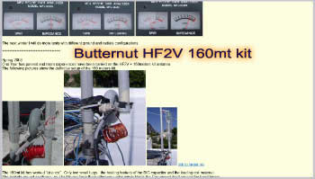Butternut HF2V + 160mt kit