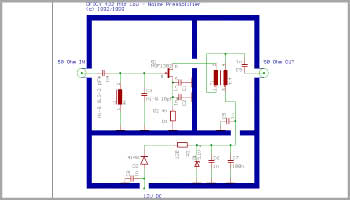 432 MHz Low Noise Preamplifier for Moonbounce
