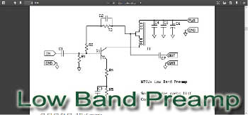 Low Band Preamp