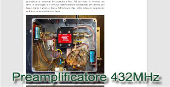 Preamplificatore 432MHz RKE04.2009