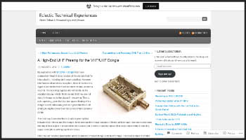 UHF Preamp for the VHF/UHF Dongle