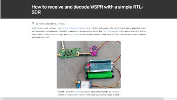 Decode Wspr Simple Rtl-Sdr