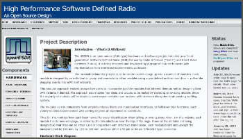 HPSDR High Performance Software Defined Radio