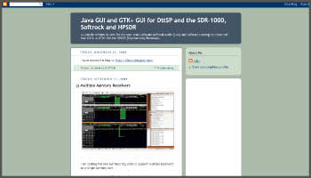 Java GUI for dttsp