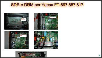 SDR e DRM per Yaesu FT-897 857 817