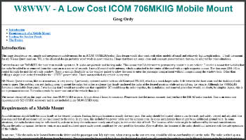 706 MKIIG Mobile Mount