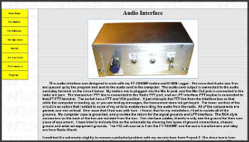 Audio Interface for FT1000