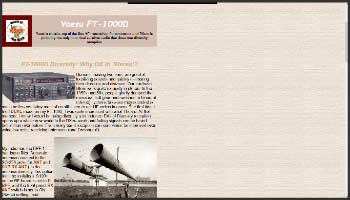 Ft-1000d why dx in stereo