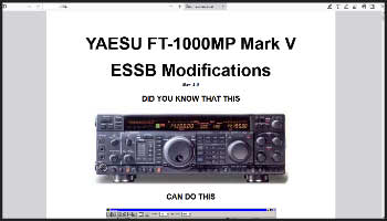 Yaesu ft-1000mp mark v essb modifications