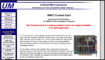 Contest Card