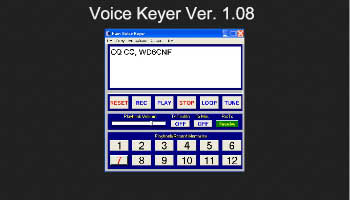 Voice Keyer Ver.1.08