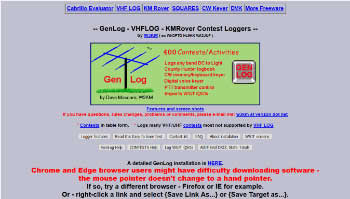 Genlog contest logger