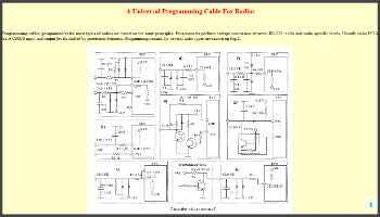 A Universal Programming Cable For Radios