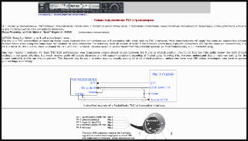 Connection diagrams of TNC to transceivers