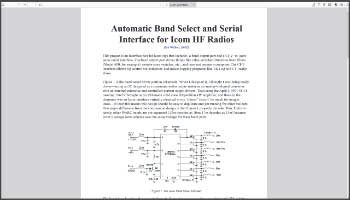 Icom Automatic Band Select and Serial Interface