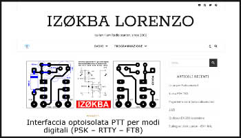 Interfaccia optoisolata PTT per modi digitali