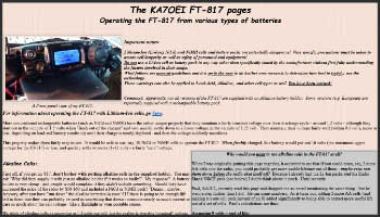 A better battery pack for FT-817