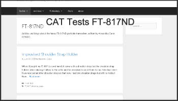 CAT Tests FT-817ND