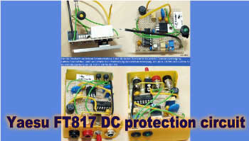 Yaesu FT817 DC protection circuit/