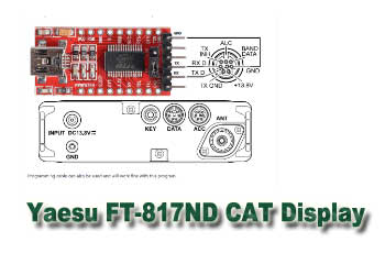 Yaesu ft-817nd cat display