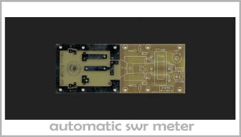 Automatic SWR meter and semi-automatic tuning unit