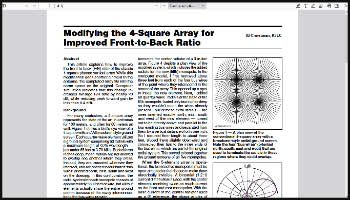 4-Square Array for Improved Front-to-Back Ratio