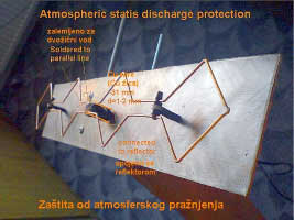 Array of Inverted Amos Antennas for 2.4 GHz