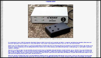 Remote Control Box of 4 Square K9AY Array