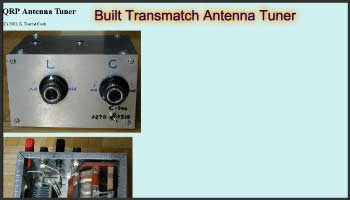 Built Transmatch Antenna Tuner