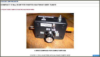 Half wave wire lengths 12 thru 40 meters