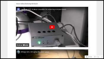 Arduino cw keyer morse code