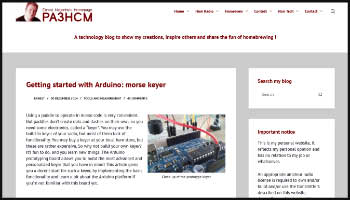 Arduino morse keyer