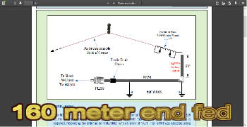 160 meter End Fed