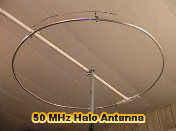 50 mhz halo antenna