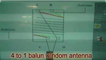 Homebrew4 to 1 balun UNTUK windom antenna