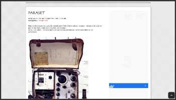 Paraset radio amateur et material militair