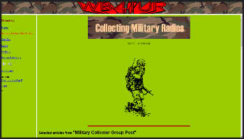 Website for Military Radios and Ham