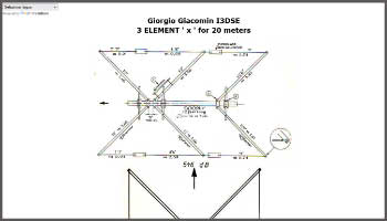 3 elementi a X for 20 meters