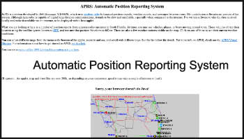 Automatic Position Reporting System