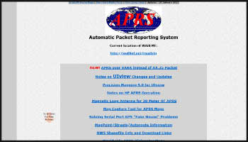 Position Report APRS maps