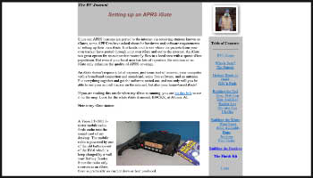 Setting up an aprs igate