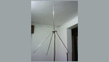 Antenna Ground Plane 1/4 d'onda autocostruita per VHF-UHF