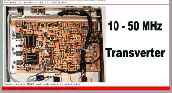 Tentec 1208cy 10-50 mhz transverter