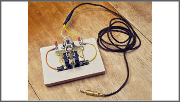Home-Brew CW Paddle Project