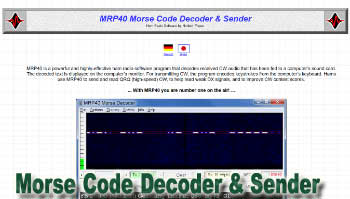 Morse Code Decoder Sender