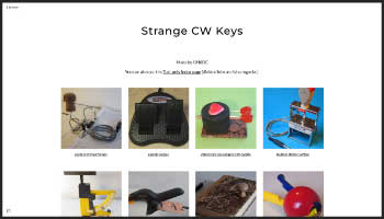 Strange CW keys