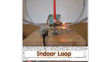 QRP Indoor Loop